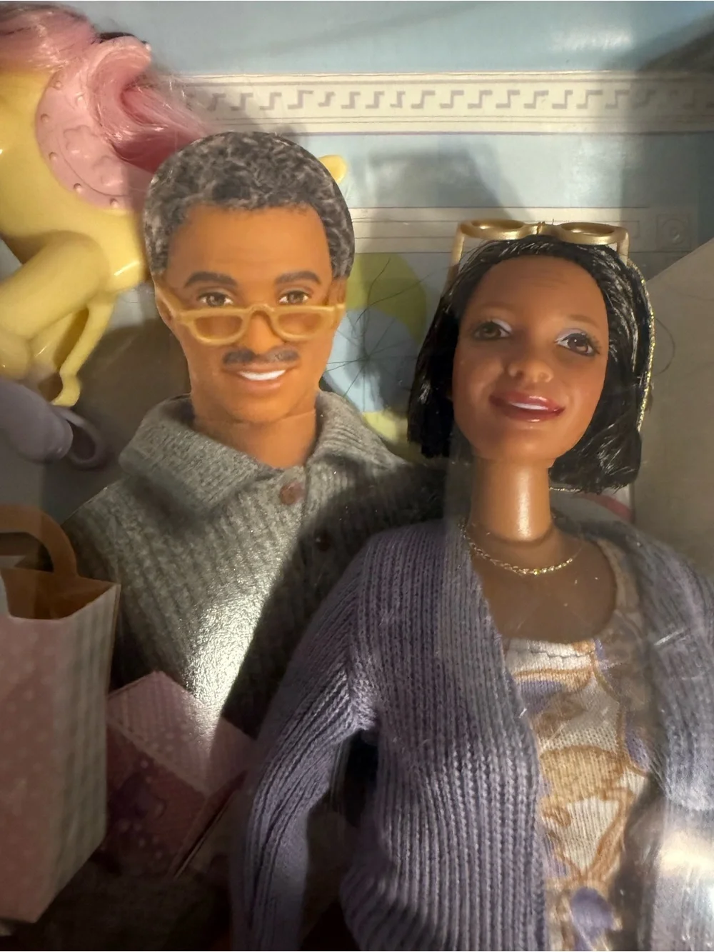 Barbie Happy  Family Neighborhood Grandma Doll AA -box wear- Rare HTF NRFB